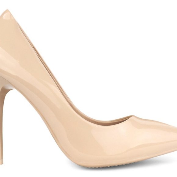 Nude Stiletto Pumps - Picture 6 of 6